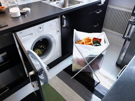 Pros and cons of built-in washing machines