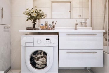 How to choose a washing machine under the sink