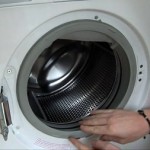 changing the cuff of the washing machine