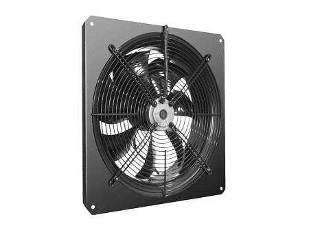 Axial exhaust fans