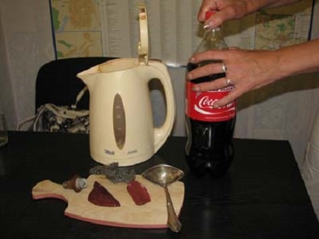 clean cola kettle