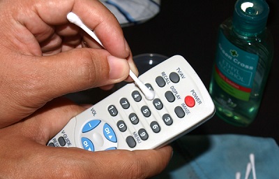 How to properly clean your TV remote