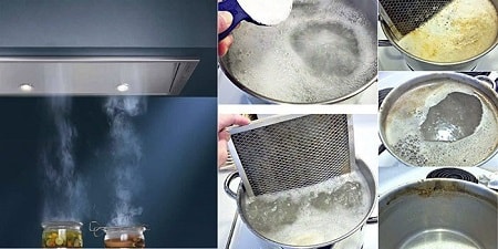 How often should you clean your hood in the kitchen?