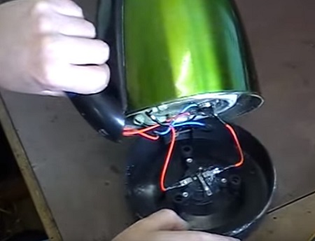 disassemble the electric kettle