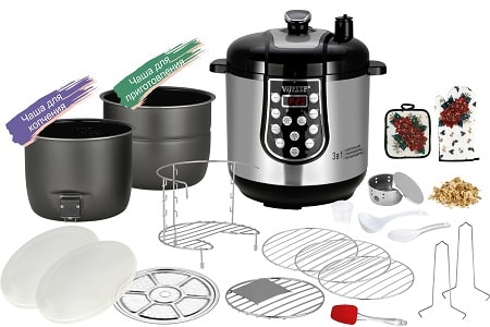 Multicooker complete set