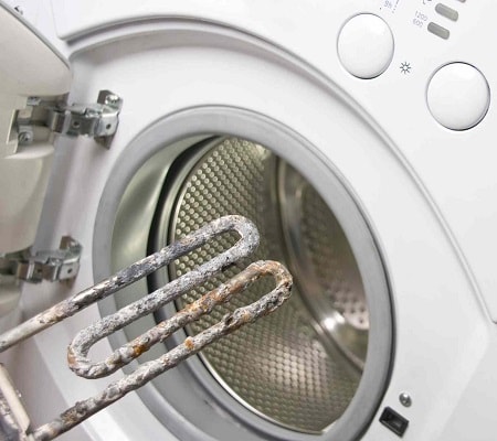 The water does not heat up - the heating element of the washing machine has broken