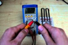 How to ring the heating element of a washing machine with a multimeter