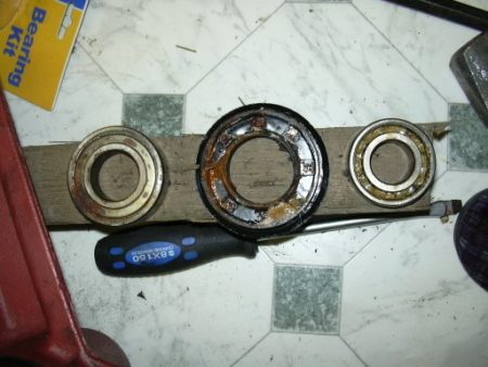 bearing and oil seal lubrication before installation