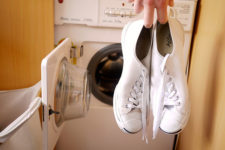 washing sneaker