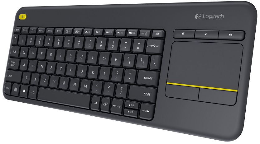 Logitech bezvadu skārienjutīgā tastatūra K400